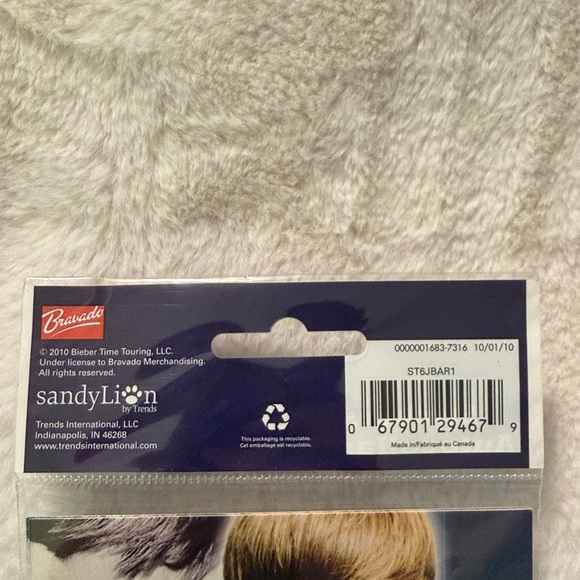 Justin Bieber Sticker Set - Black and White - Picture 4 of 4